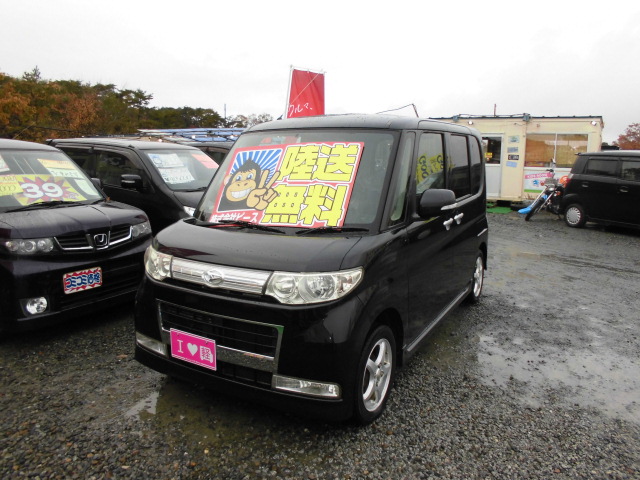 格安車 タント・カスタム ＡＴ 平成２１年式 陸送無料 福島県相馬市発‼のサムネイル