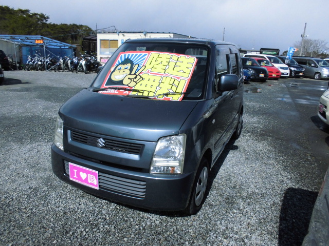 低価格車 ワゴンＲ ＡＴ 平成１６年式 車検２年付 陸送無料 福島県相馬市発‼のサムネイル