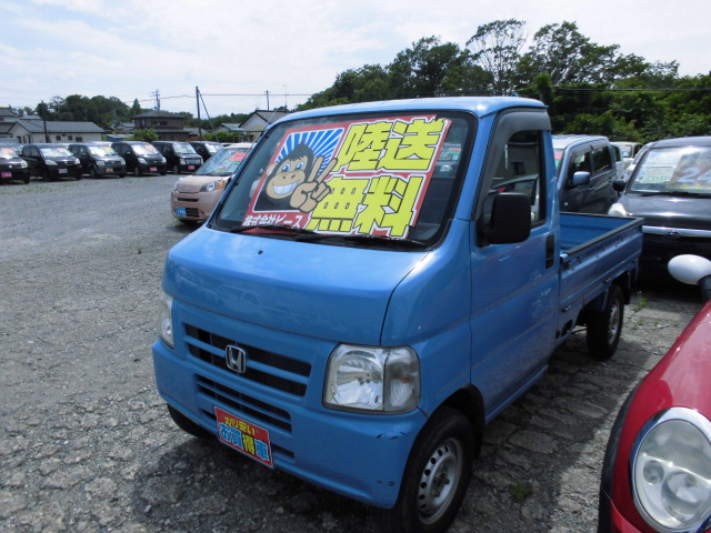 格安車 アクティトラック ５ＭＴ 平成１６年式 車検２年付 陸送無料 福島県相馬市発‼のサムネイル