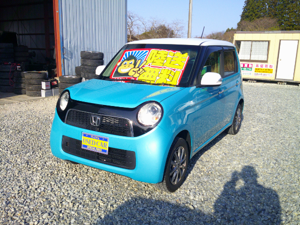 N-ONE ツアラーLパッケージ  ４WD ターボ 新品タイヤ＆新品バッテリー付 保証３年 車検２年 修復履歴無し ＥＴＣ スマートキー タイミングチェーン 福島県内＆宮城県内陸送無料のサムネイル
