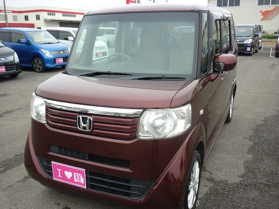 格安車N BOX G・Lパッケージ タイヤ＆バッテリー現状 車検２年付 ファンベルト・CVTフルード交換済み バックカメラ付き 両側電動スライド タイミングチェーンのサムネイル