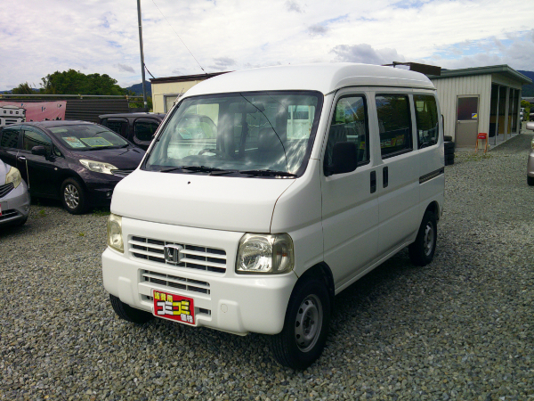 アクティバン《低価格車コーナー》 車検２年付、自社保証付、登録諸費用・R券込み、タイヤ＆バッテリー現状、店頭お渡し／オートマ タイミングベルト交換済みのサムネイル