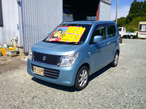 ワゴンR FX 新品タイヤ＆新品バッテリー付 外部保証３年 車検２年 修復履歴無し ナビ  ＥＴＣ タイミングチェーン 福島県内＆宮城県内陸送無料のサムネイル