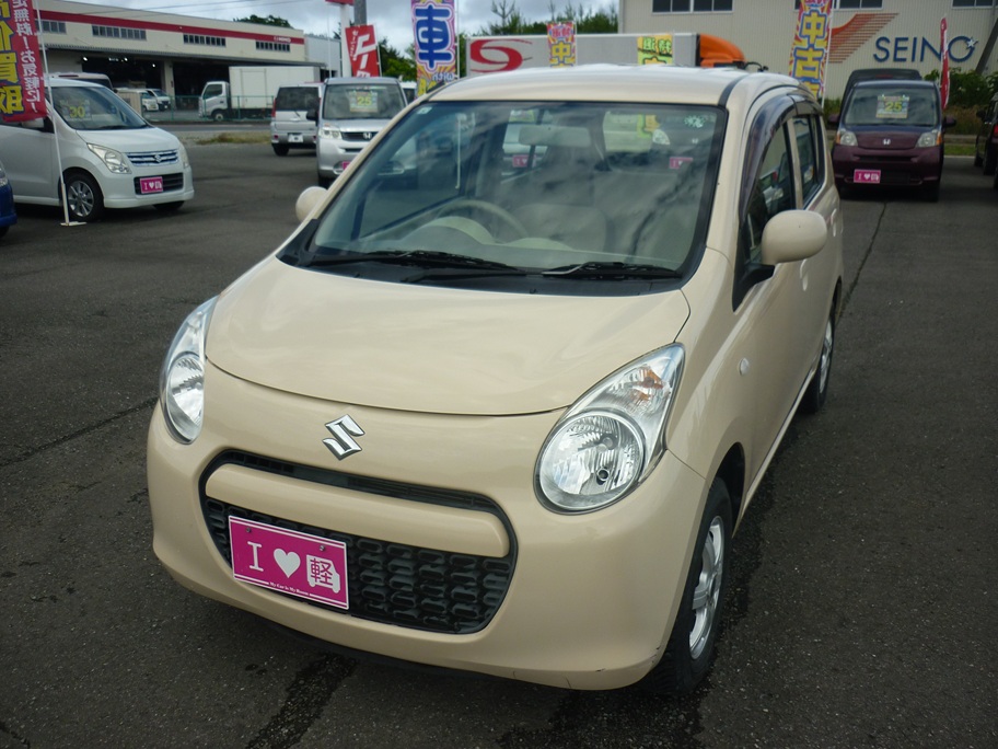 格安車アルトF  タイヤ＆バッテリー現状 車検2年付 オートマ ファンベルト交換済み タイミングチェーンのサムネイル