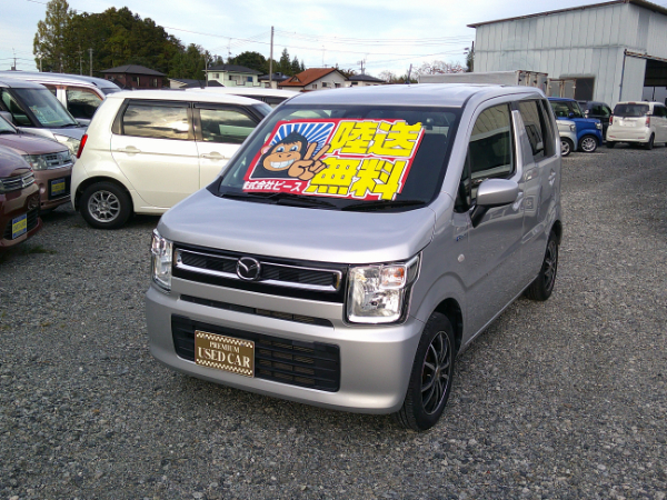 フレア ハイブリッドXG 新品タイヤ＆新品バッテリー付 外部保証３年 車検２年 修復履歴無し ナビ バックカメラ ETC スマートキー タイミングチェーン 福島県内＆宮城県内陸送無料のサムネイル