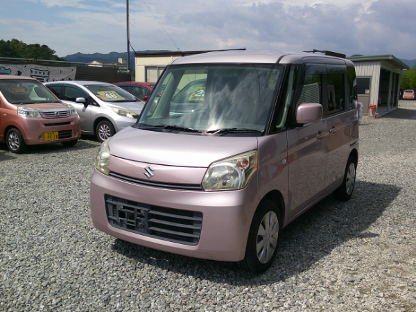スペーシア X 《低価格車コーナー》 車検２年付、自社保証付、登録諸費用・R券込み、タイヤ＆バッテリー現状、店頭お渡し／スマートキー ナビ ＥＴＣ 左パワースライドドア タイミングチェーンのサムネイル