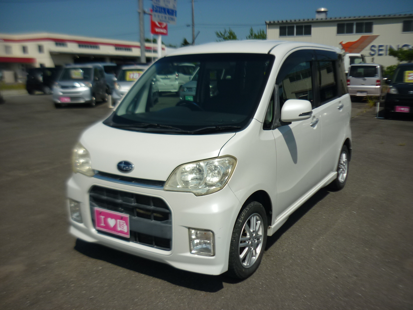 格安車ルクラカスタム タイヤ＆バッテリー現状 車検2年付 オートマ ETC付 ウォーターポンプ・CVTフルード交換済み タイミングチェーンのサムネイル